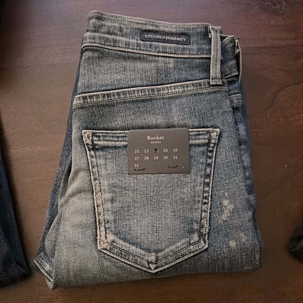 BRAND NEW w/TAGS ARITZIA CITIZENS OF HUMANITY ROCKET INDIE HR SKINNY ~ sz 24